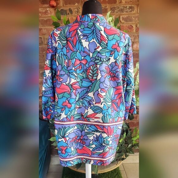 Vintage 2 piece floral jacket - Picture 5 of 11
